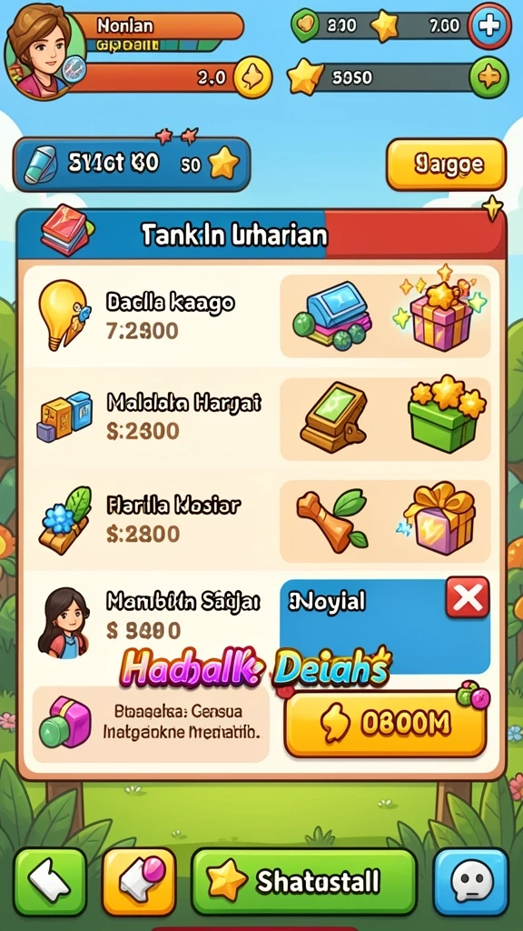 789bni - Karakter unik yang dapat dimainkan.