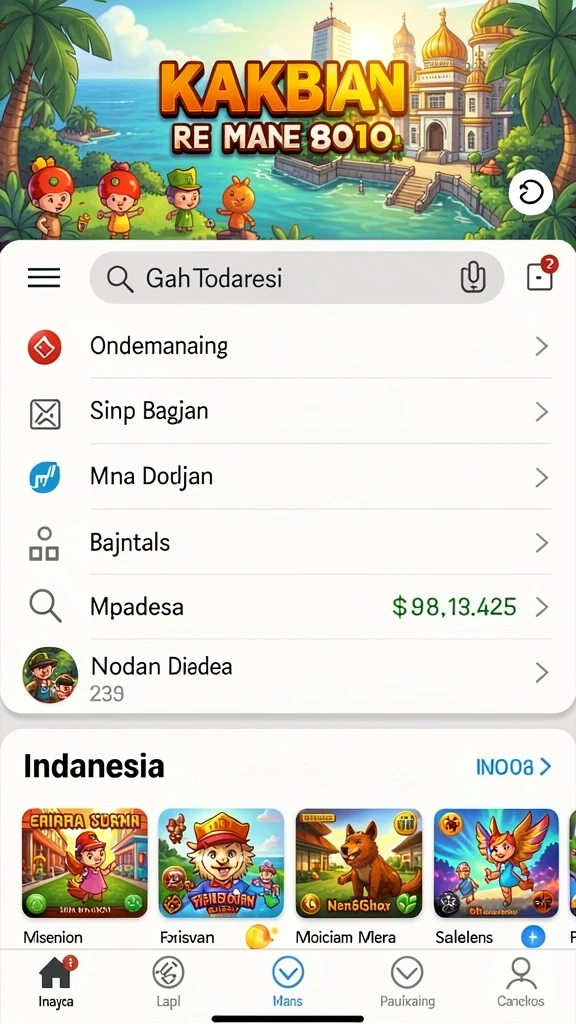 idklub - Mode permainan yang beragam dan seru.