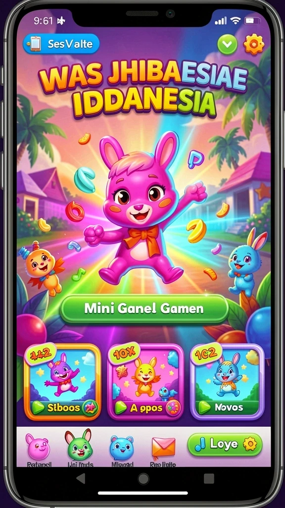 lk777 - Tangkapan layar menampilkan level yang penuh warna dan menantang.
