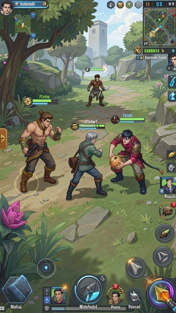 musangwin - Screenshot menampilkan serunya pertempuran dalam game.