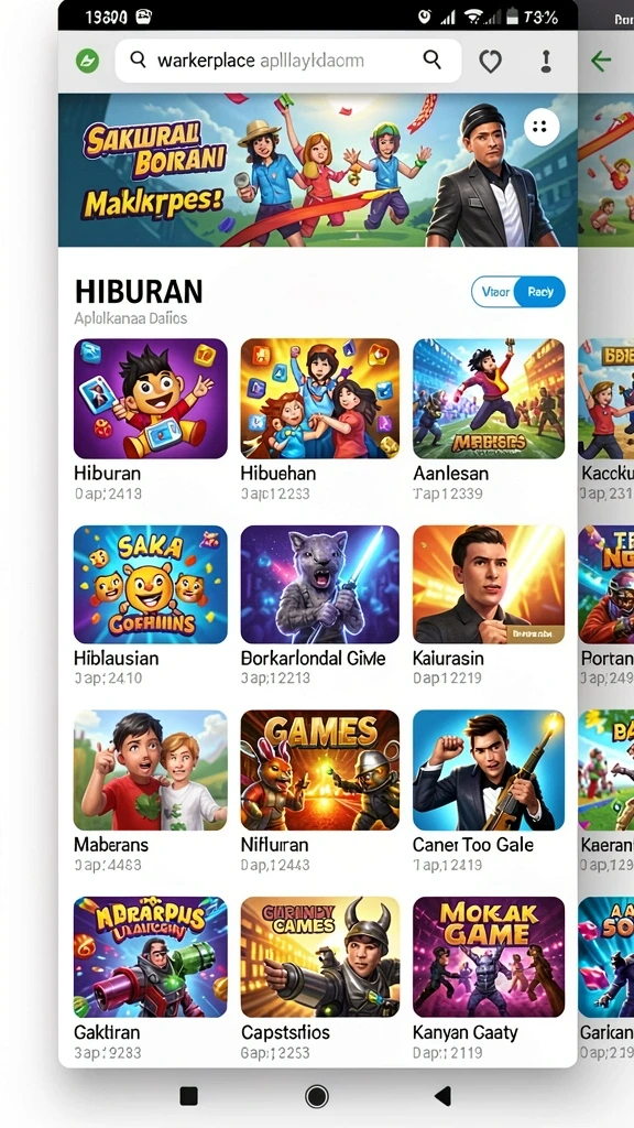 musangwin - Tangkapan layar memperlihatkan karakter unik dalam MUSANGWIN.